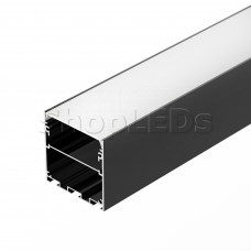 Профиль LINE-S-5050-2500 BLACK (Arlight, Алюминий)