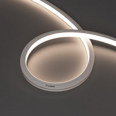 Лента герметичная MOONLIGHT-TOP-X320-13x12mm 24V White6500 (5 W/m, IP67, sauna, 5m, wire x1) (Arlight, Вывод вниз, 3 года)