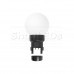 Лампа шар 6 LED для белт-лайта  цвет: Белый 45мм матовая колба