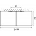 052329-IP65 Светильник MONOCCO LED 2х10W 1200LM 30G СЕРЫЙ 3000K (в комплекте)