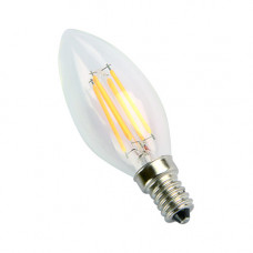 E14-5W-3000K Лампа LED (Свеча прозрачная Филомент)